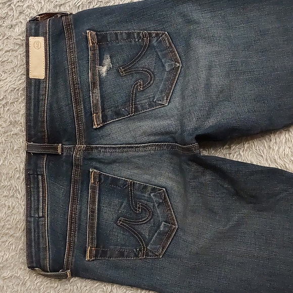 AG Adriano Goldschmied jeans "the legging ankle" super skinny stretch denim 24 - Picture 8 of 8